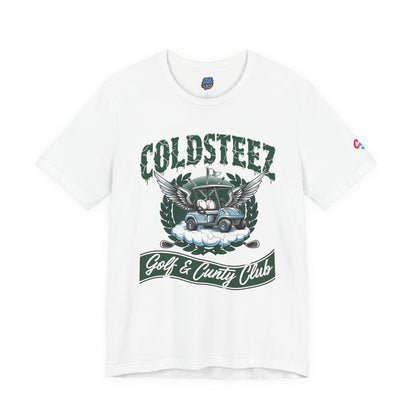 ColdSteez (CS004) - "Golf & Cunty Club" Tee | Graphic Streetwear