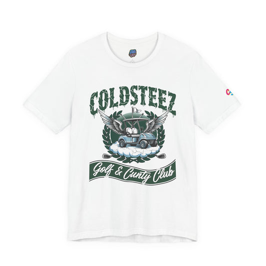ColdSteez (CS004) - "Golf & Cunty Club" Tee | Graphic Streetwear