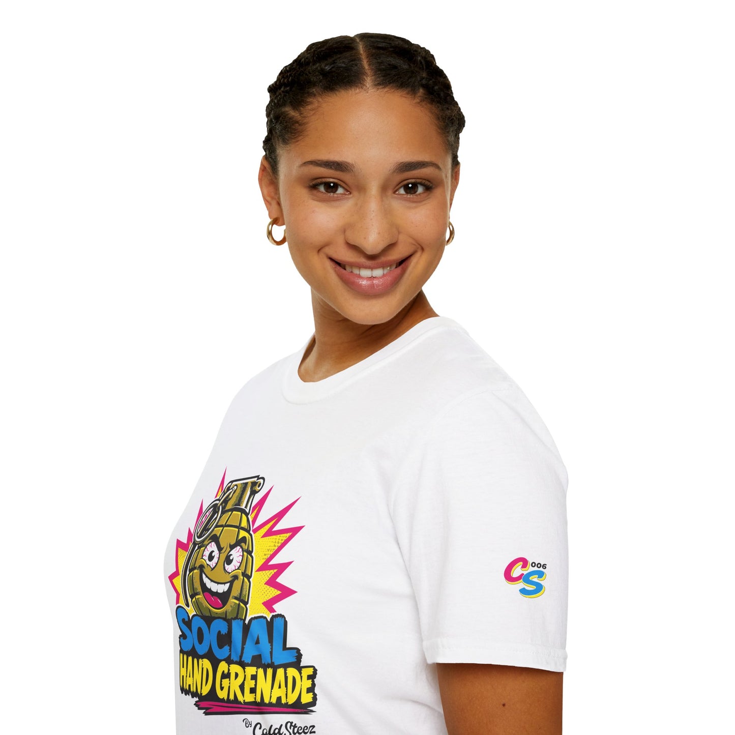 ColdSteez (CS0065T) - "Social Hand Grenade" T-Shirt