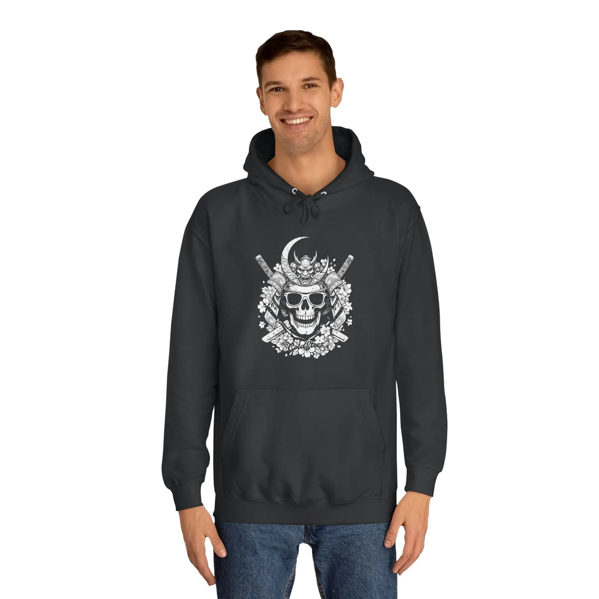 ColdSteez (CS006H) — "Samurai Skull" Hoodie – ColdSteez UK Streetwear