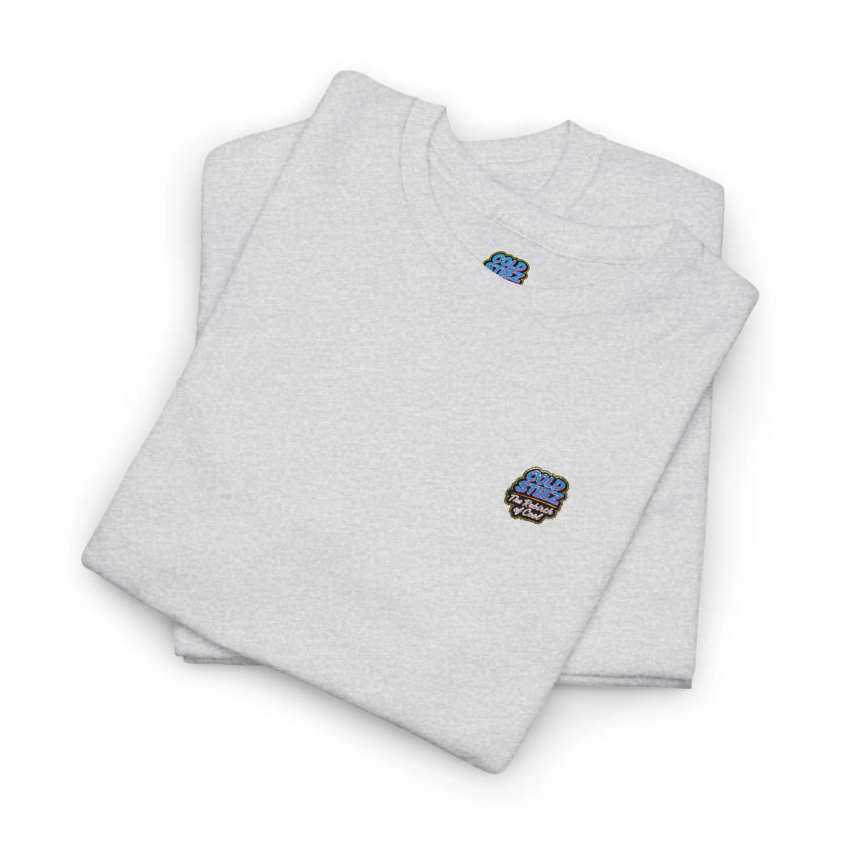 ColdSteez (CS001T) – “The Cold Standard Tee” Heavy-Duty Embroidery – ColdSteez UK Streetwear