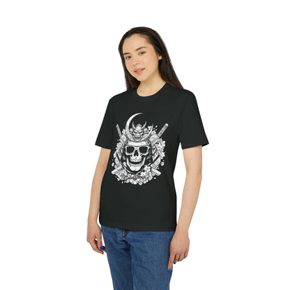 ColdSteez (CS006T) “Samurai Skull” Graphic T-Shirt | Japanese Streetwear Tee