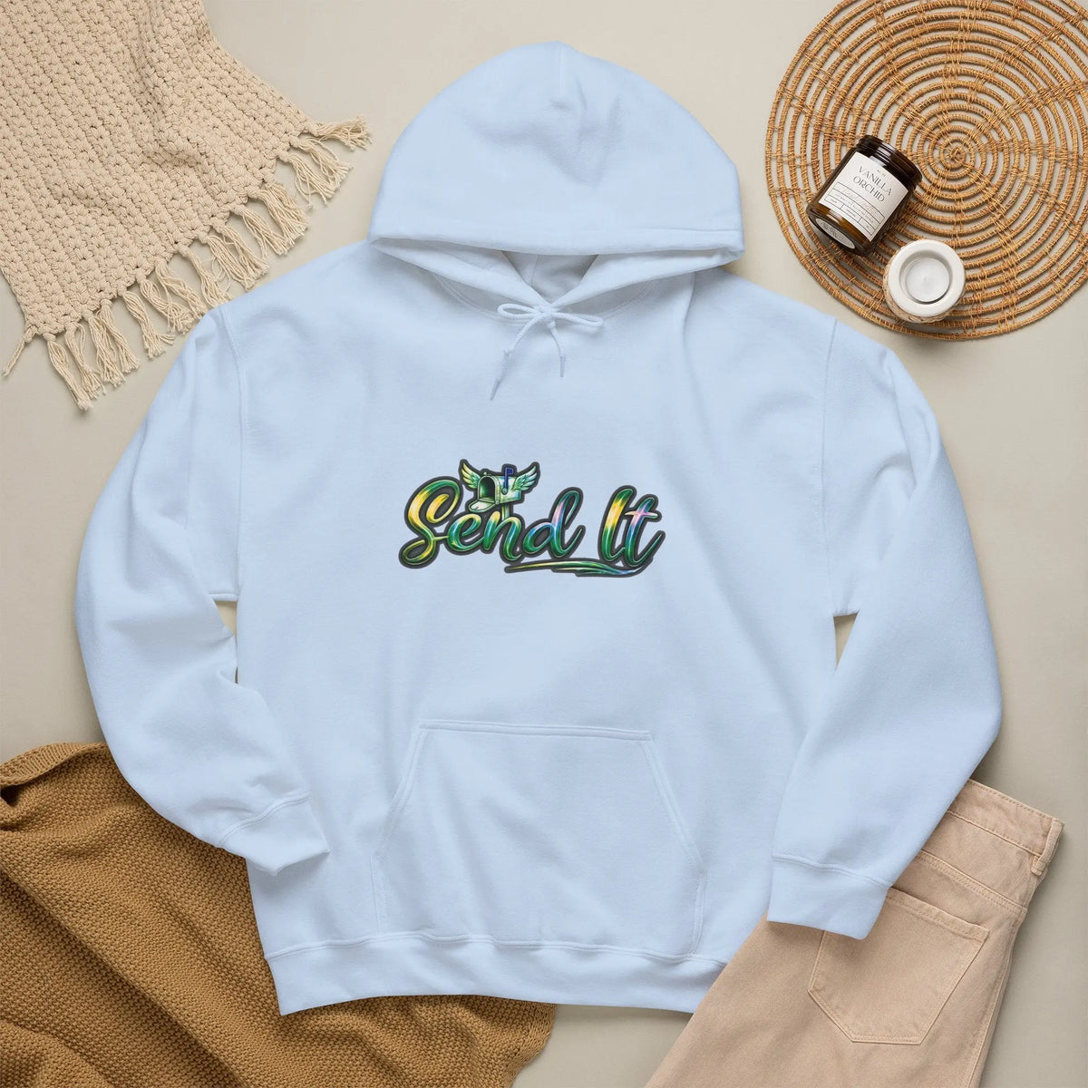 ColdSteez (CS005H) - “SEND IT” Hoodie. – ColdSteez UK Streetwear