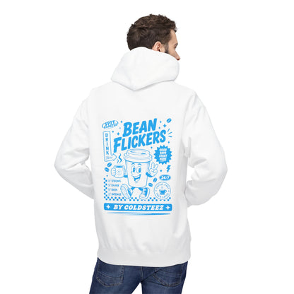 ColdSteez (CS014H) – "Bean Flickers" Coffee Shop Graphic Hoodie