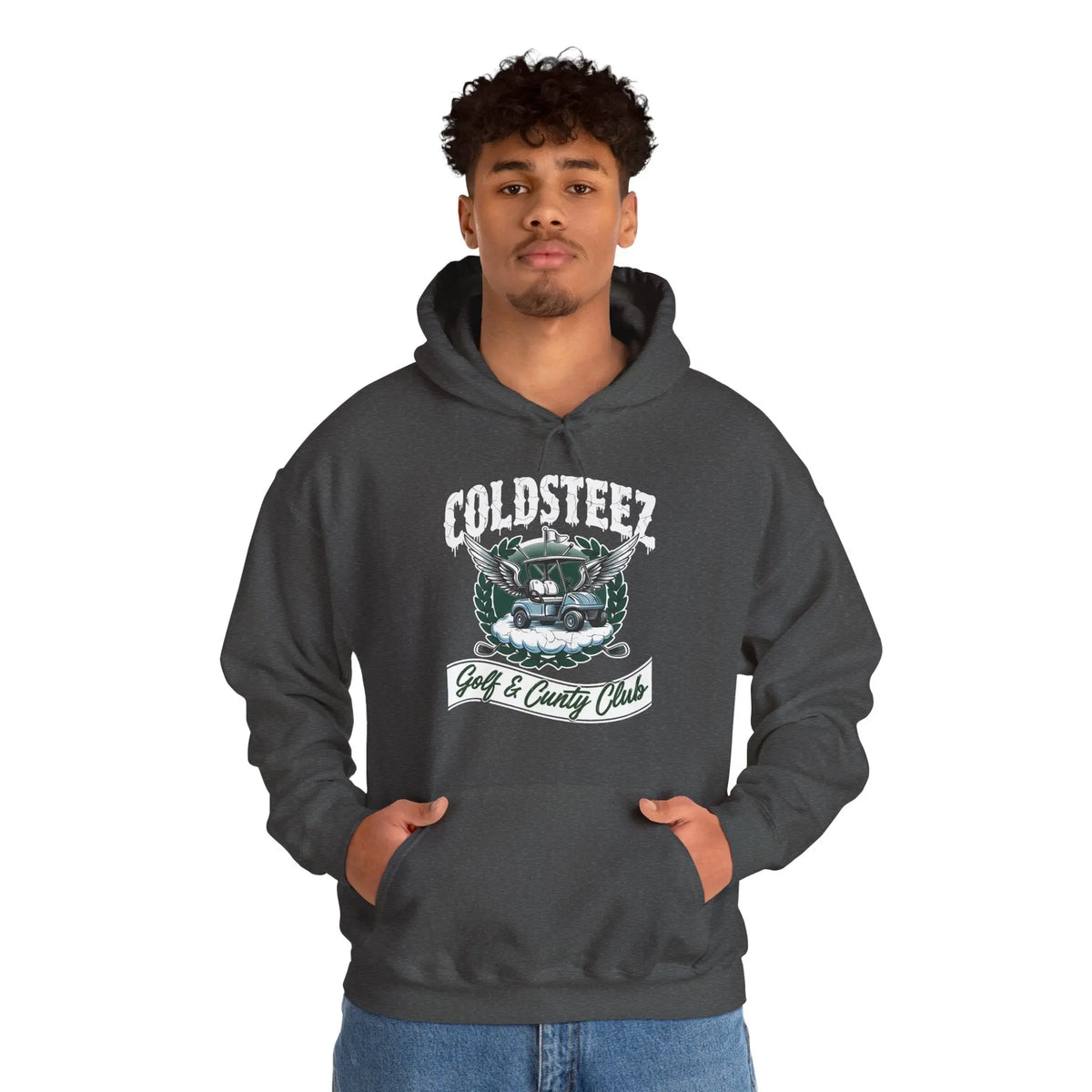 Coldsteez (CS004H) - "Golf & Cunty Club" Hoodie – ColdSteez UK Streetwear