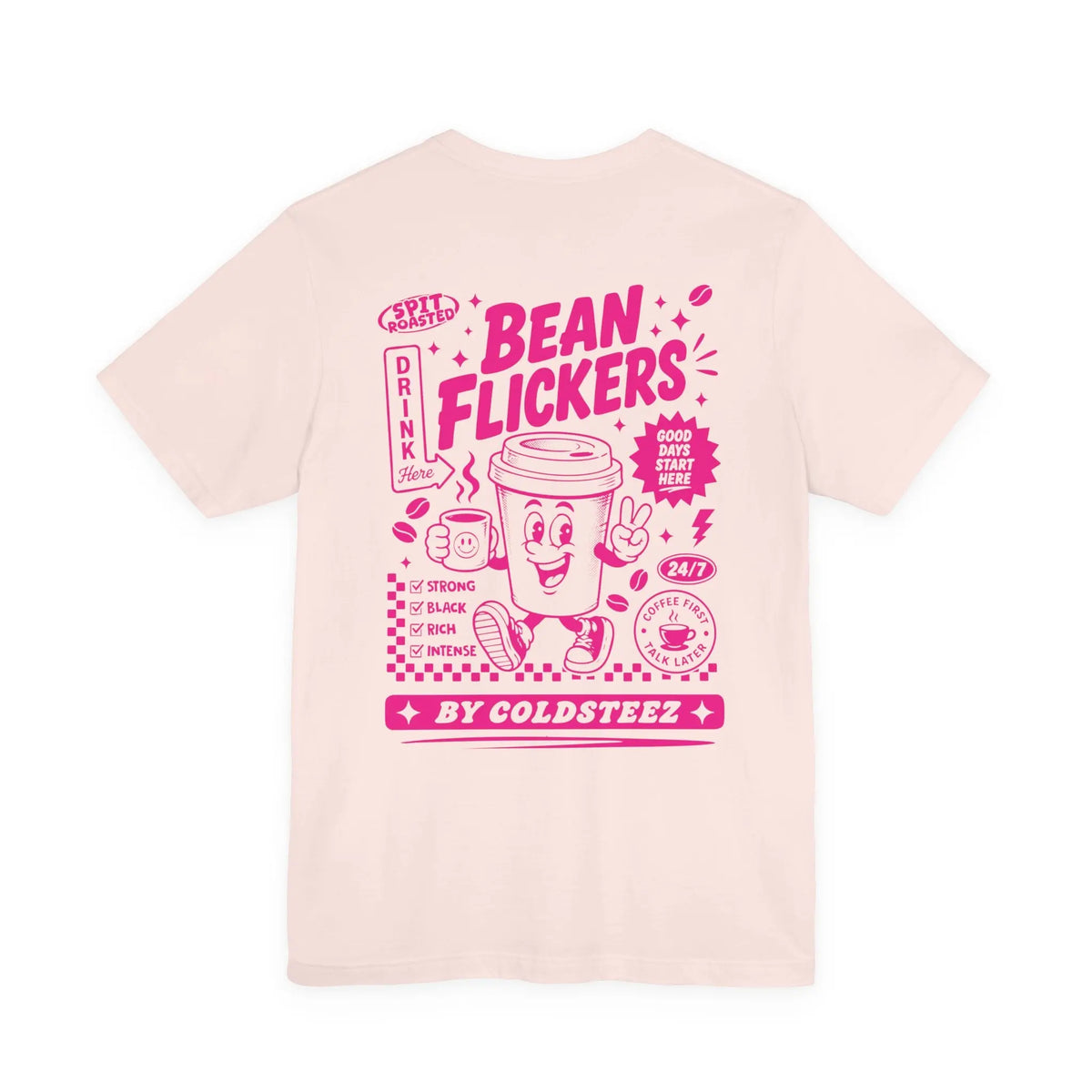 ColdSteez (CS014T) – "Bean Flickers" Graphic T-Shirt | UK Streetwear