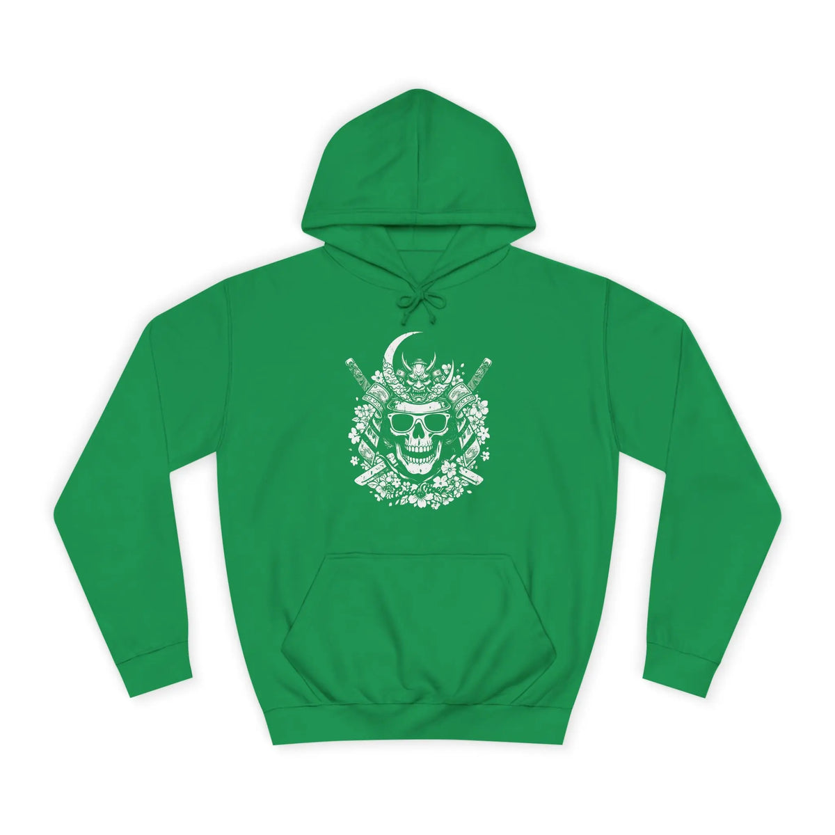 ColdSteez (CS006H) — "Samurai Skull" Hoodie – ColdSteez UK Streetwear