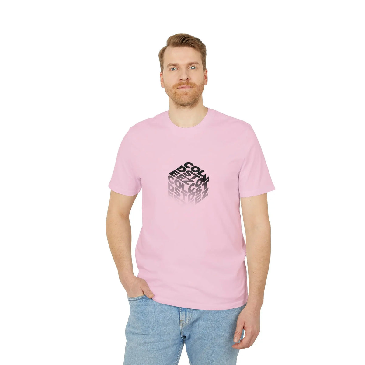 ColdSteez (CS011T) – “ColdSteez Cube” Organic T-Shirt – ColdSteez UK Streetwear