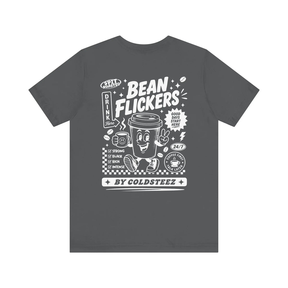 ColdSteez (CS014T) – "Bean Flickers" Graphic T-Shirt | UK Streetwear