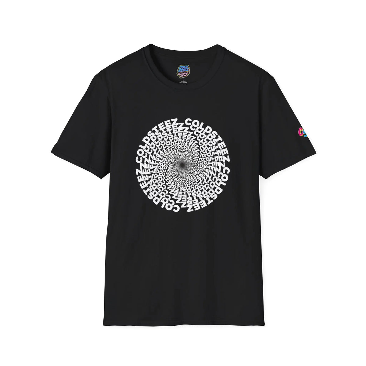 ColdSteez (CS009T) “Spiralling Out” Graphic Streetwear T-Shirt. – ColdSteez UK Streetwear