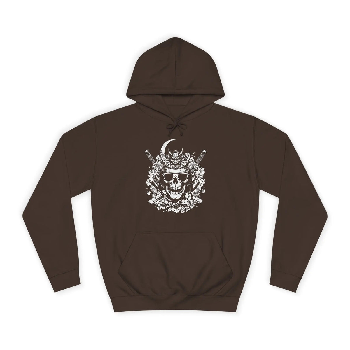 ColdSteez (CS006H) — "Samurai Skull" Hoodie – ColdSteez UK Streetwear
