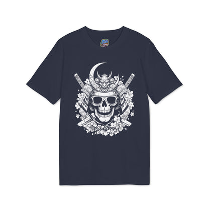 ColdSteez (CS006T) “Samurai Skull” Graphic T-Shirt | Japanese Streetwear Tee