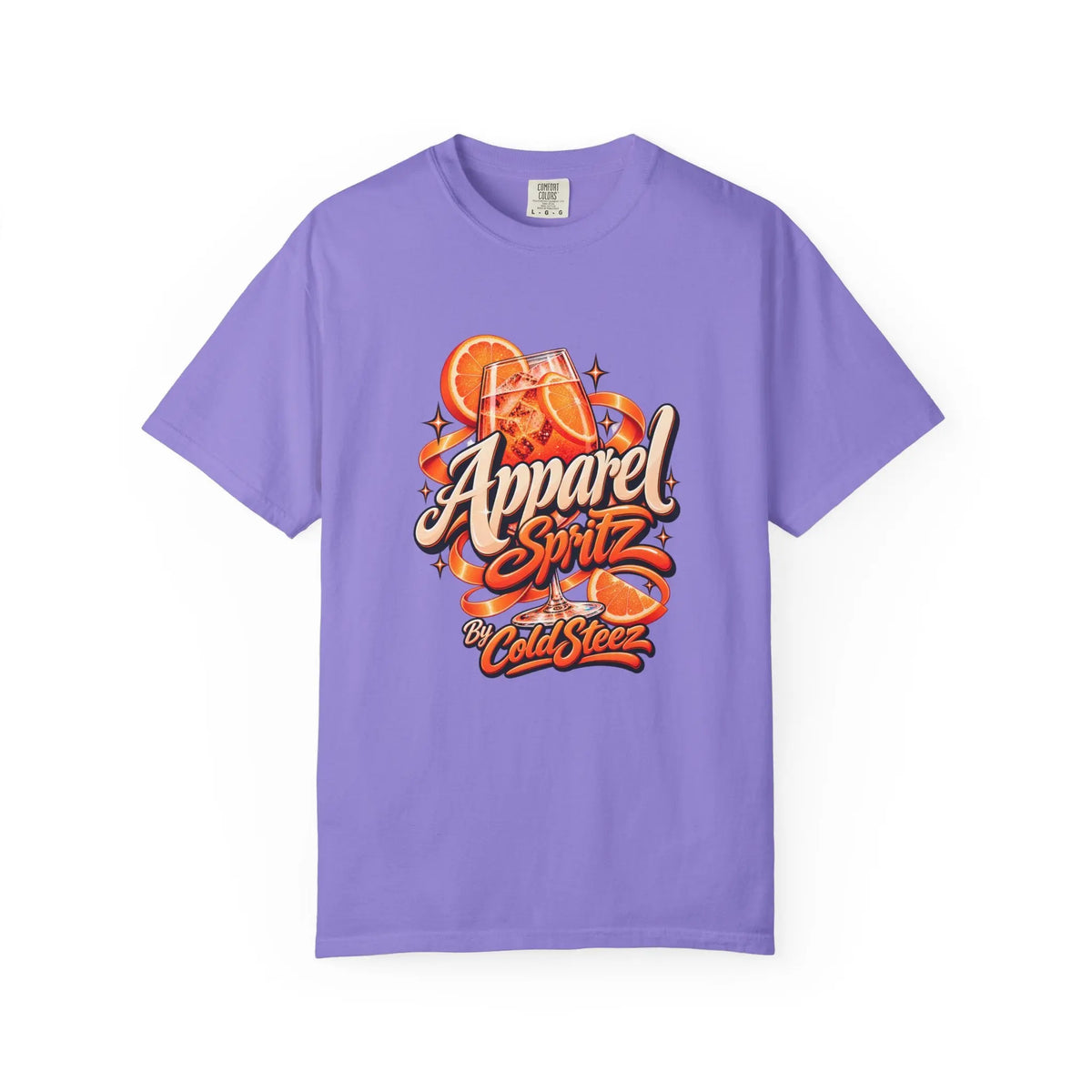 ColdSteez Apparel Spritz Orange Graphic T-Shirt T-Shirt 