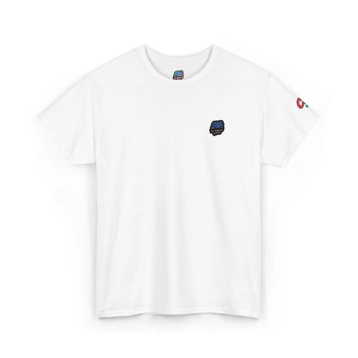 ColdSteez (CS001T) – “The Cold Standard Tee” Heavy-Duty Embroidery – ColdSteez UK Streetwear