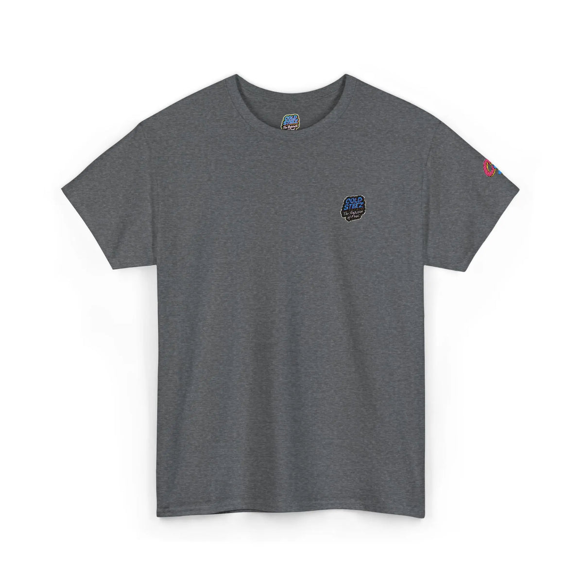 ColdSteez (CS001T) – “The Cold Standard Tee” Heavy-Duty Embroidery – ColdSteez UK Streetwear