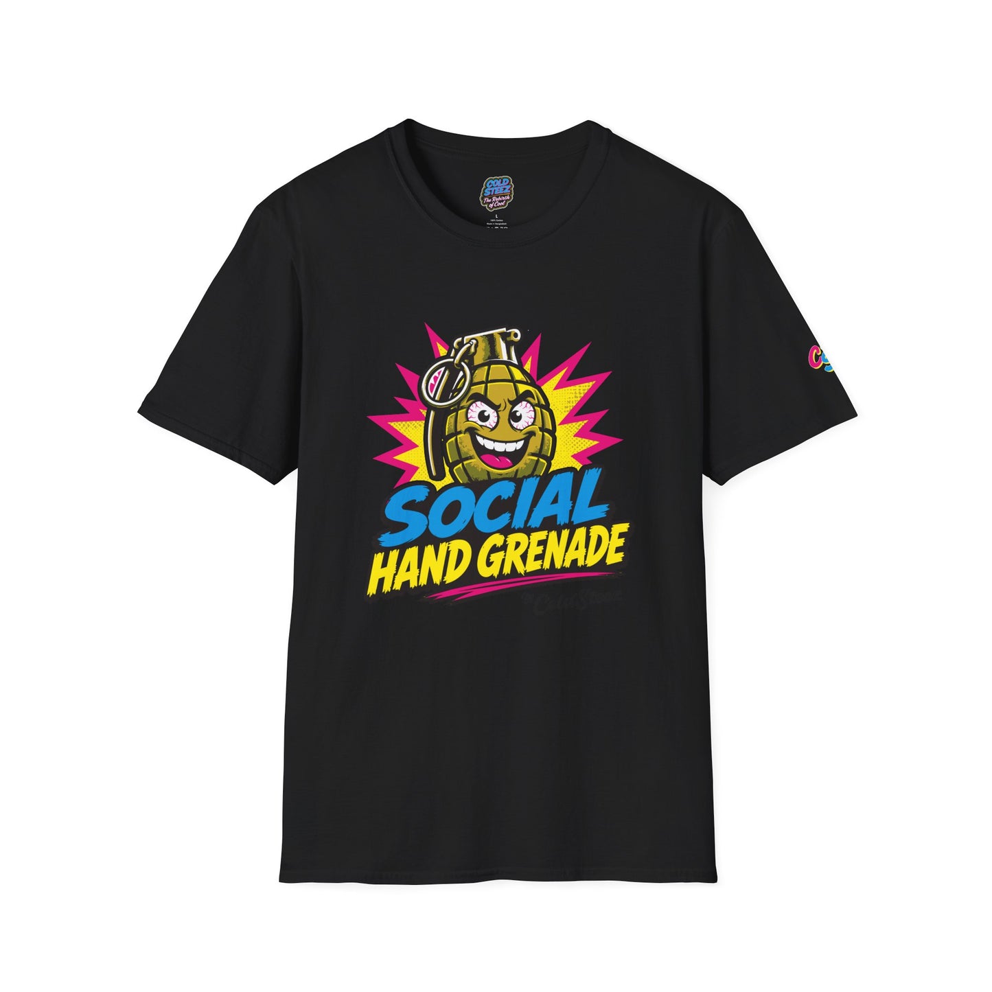 ColdSteez (CS0065T) - "Social Hand Grenade" T-Shirt