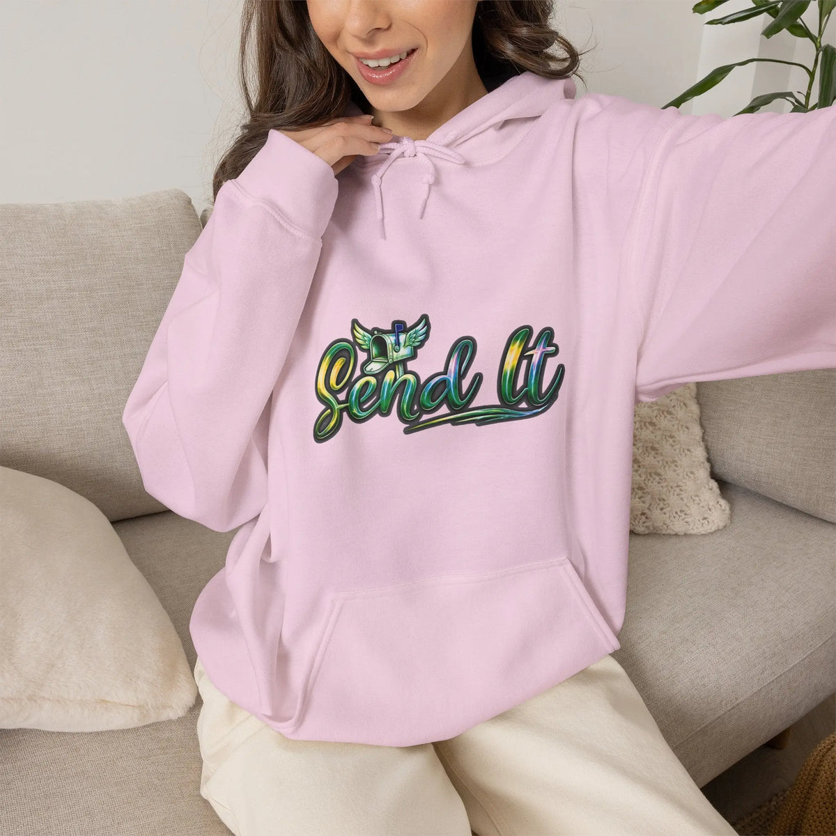 ColdSteez (CS005H) - “SEND IT” Hoodie. – ColdSteez UK Streetwear