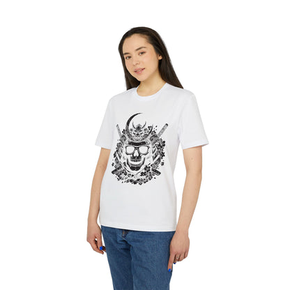 ColdSteez (CS006T) “Samurai Skull” Graphic T-Shirt | Japanese Streetwear Tee