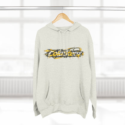 ColdSteez (CS015H) – "ColdGrit" Distressed Hoodie | UK Streetwear
