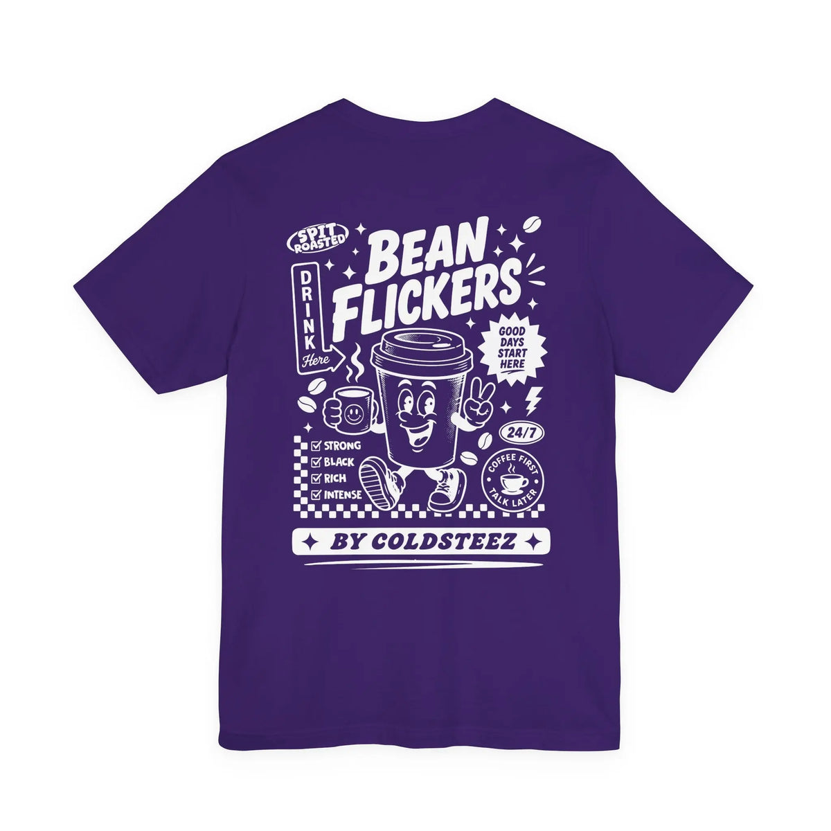 ColdSteez (CS014T) – "Bean Flickers" Graphic T-Shirt | UK Streetwear