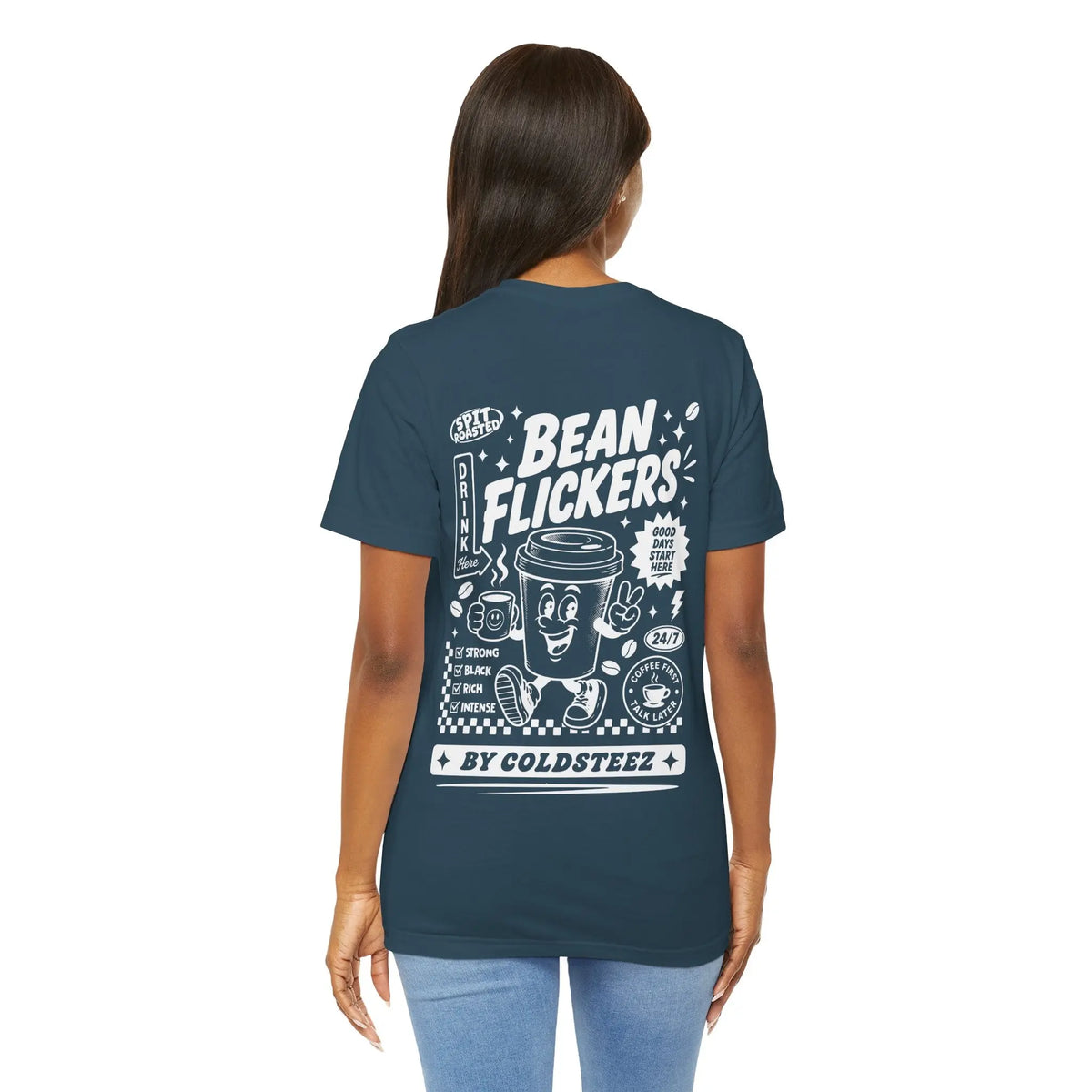 ColdSteez (CS014T) – "Bean Flickers" Graphic T-Shirt | UK Streetwear