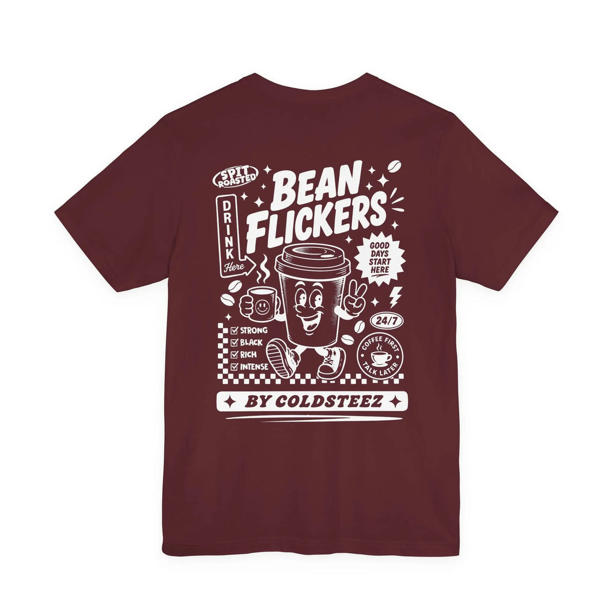 ColdSteez (CS014T) – "Bean Flickers" Graphic T-Shirt | UK Streetwear