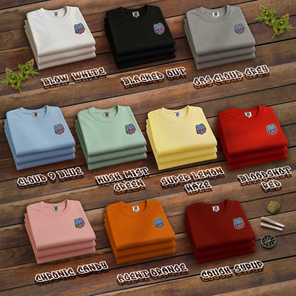 All 10 ColdSteez Cold Standard teeshirt colours