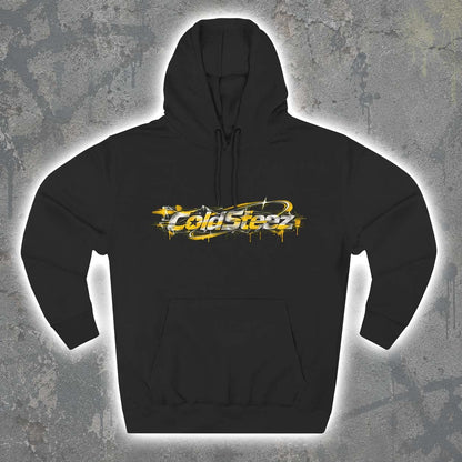 ColdSteez (CS015H) – "ColdGrit" Distressed Hoodie | UK Streetwear