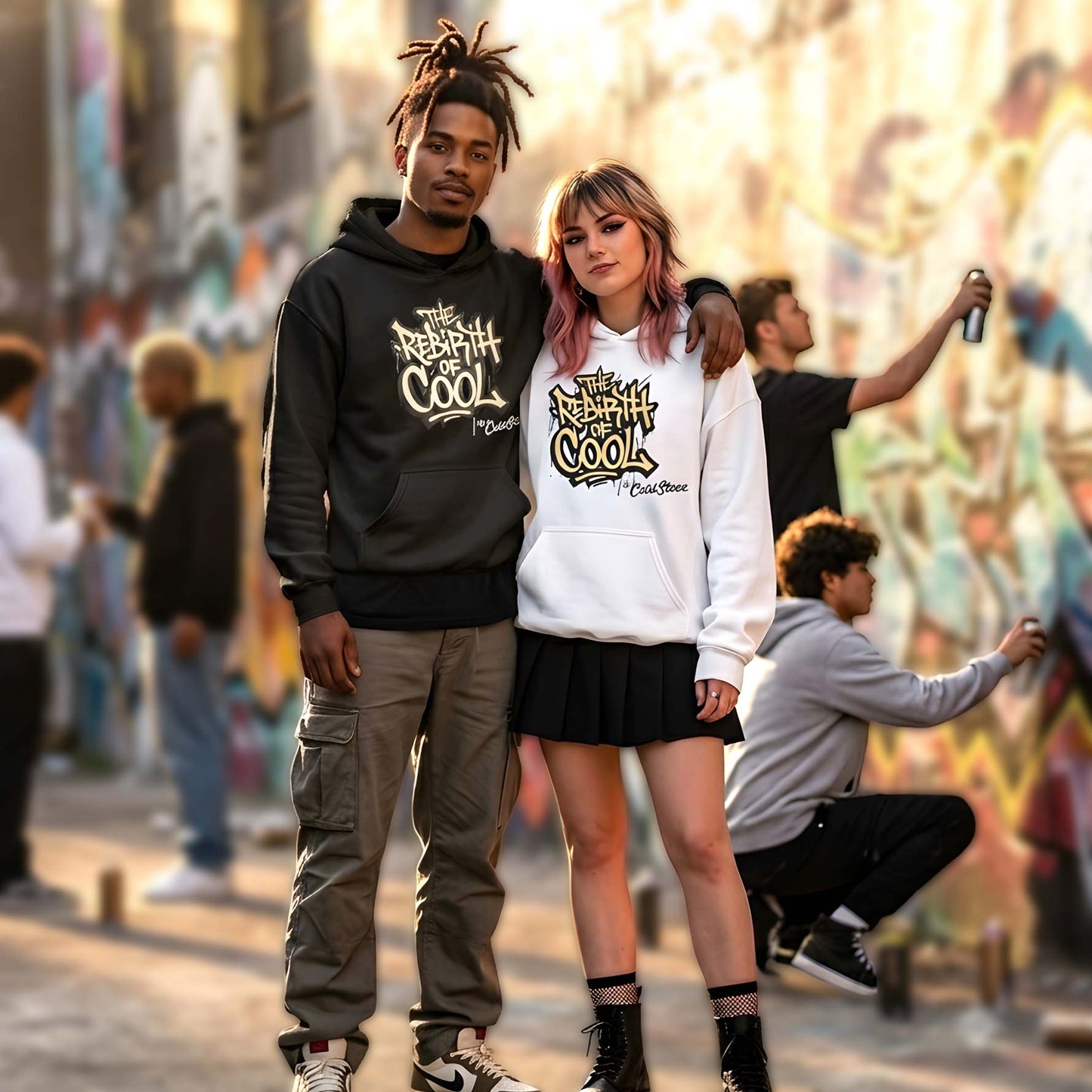ColdSteez (CS002H) - "The Rebirth of Cool" Tag Hoodie..