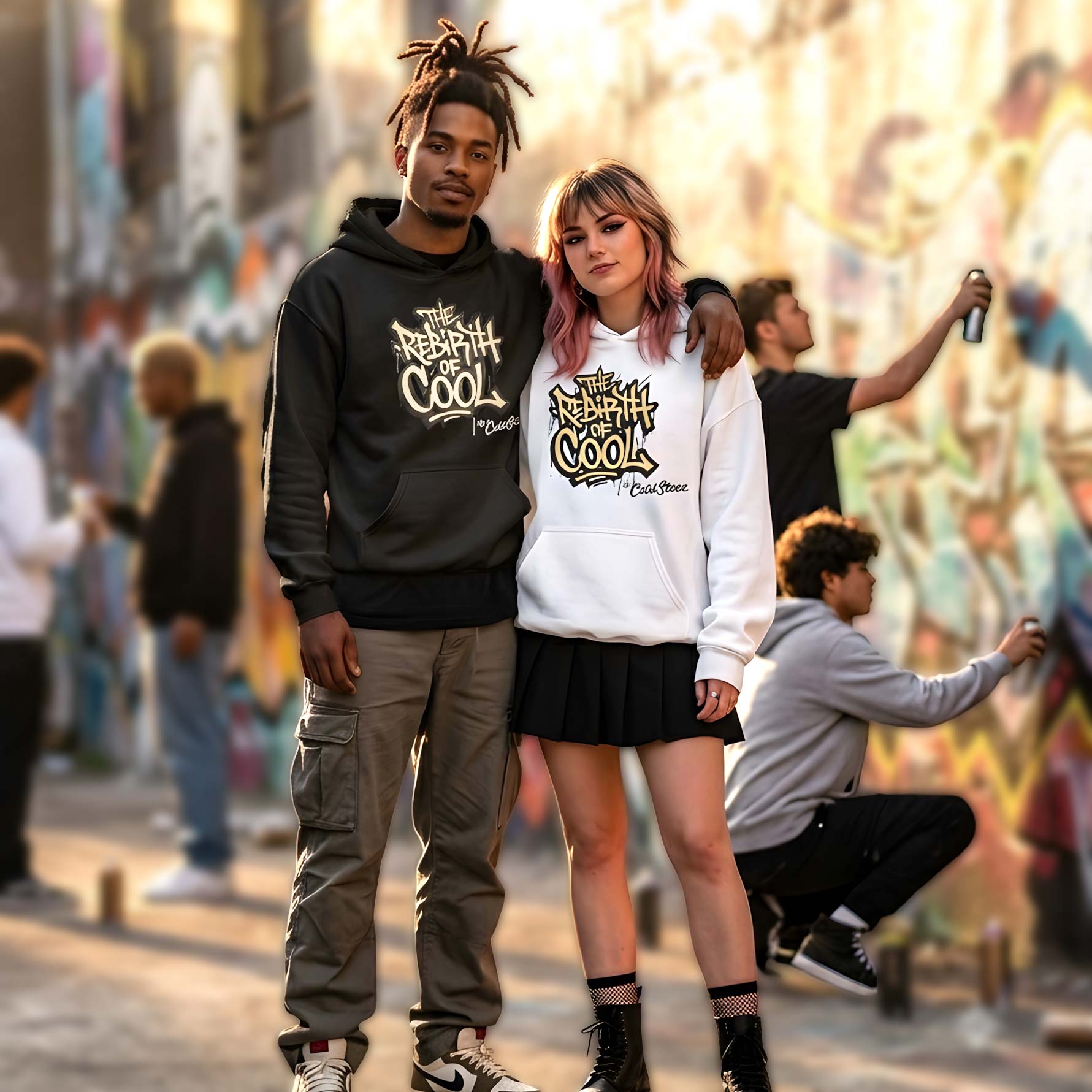 ColdSteez (CS002H) - "The Rebirth of Cool" Tag Hoodie..