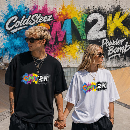 ColdSteez - CMY2K (CMY2K001T) - "Powder Bomb" T-Shirt
