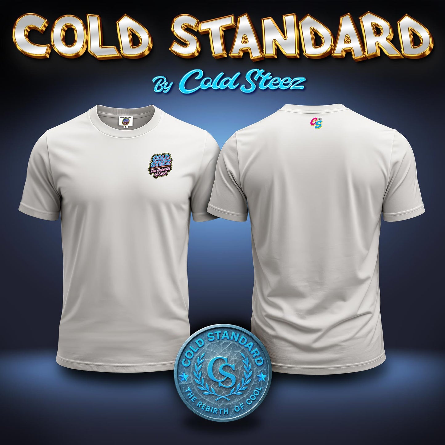 Cold Standard - Core Logo Tee. Heavy Duty. Built to last.