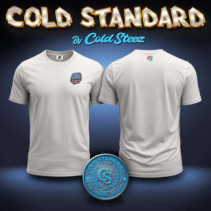 Cold Standard - Core Logo Tee. Heavy Duty. Built to last.