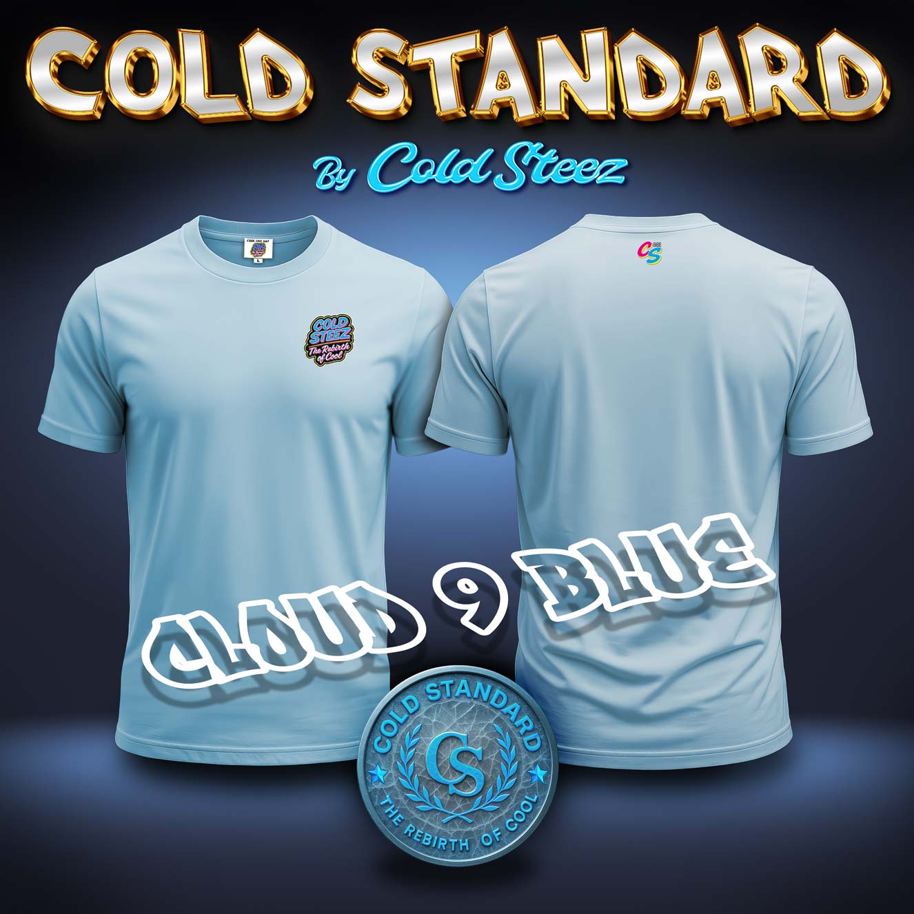 Cold Standard - Core Logo Tee. Heavy Duty. Built to last.