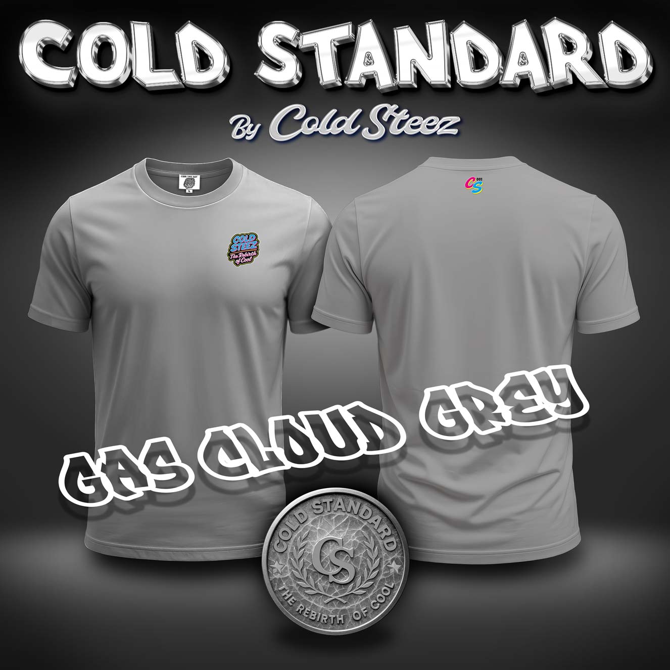 Cold Standard - Core Logo Tee. Heavy Duty. Built to last.
