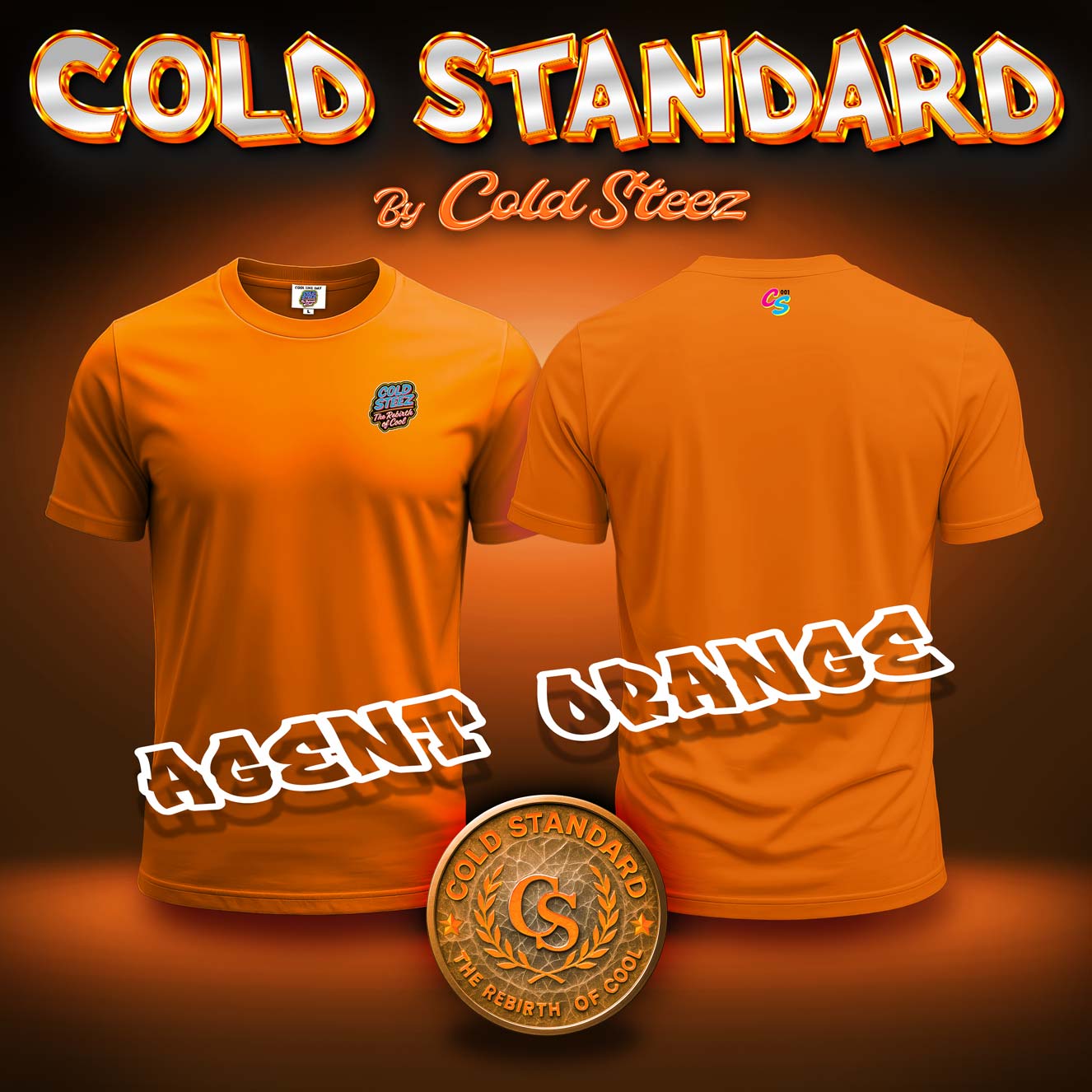 Cold Standard - Core Logo Tee. Heavy Duty. Built to last.