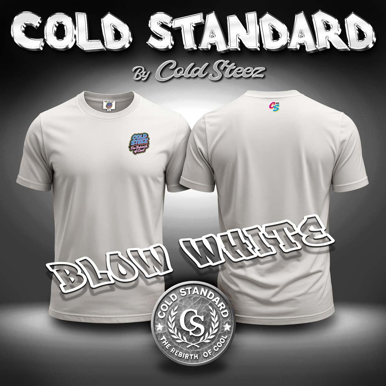 Cold Standard - Core Logo Tee. Heavy Duty. Built to last.