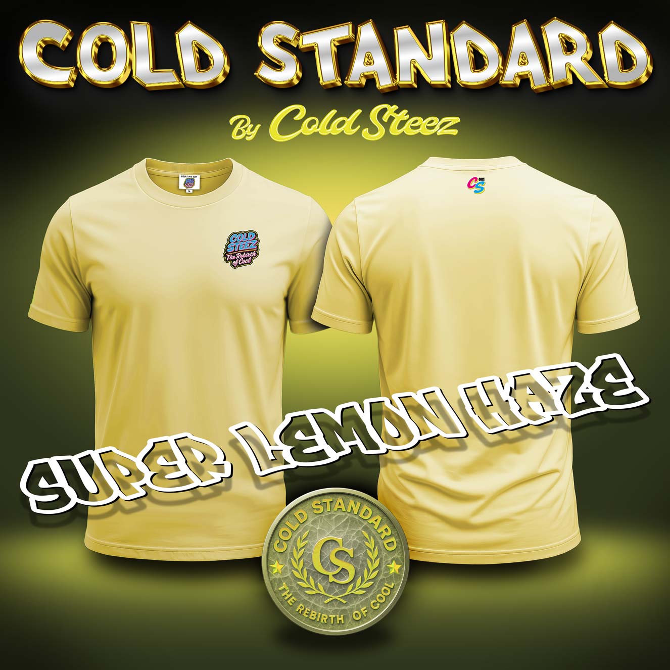 Cold Standard - Core Logo Tee. Heavy Duty. Built to last.