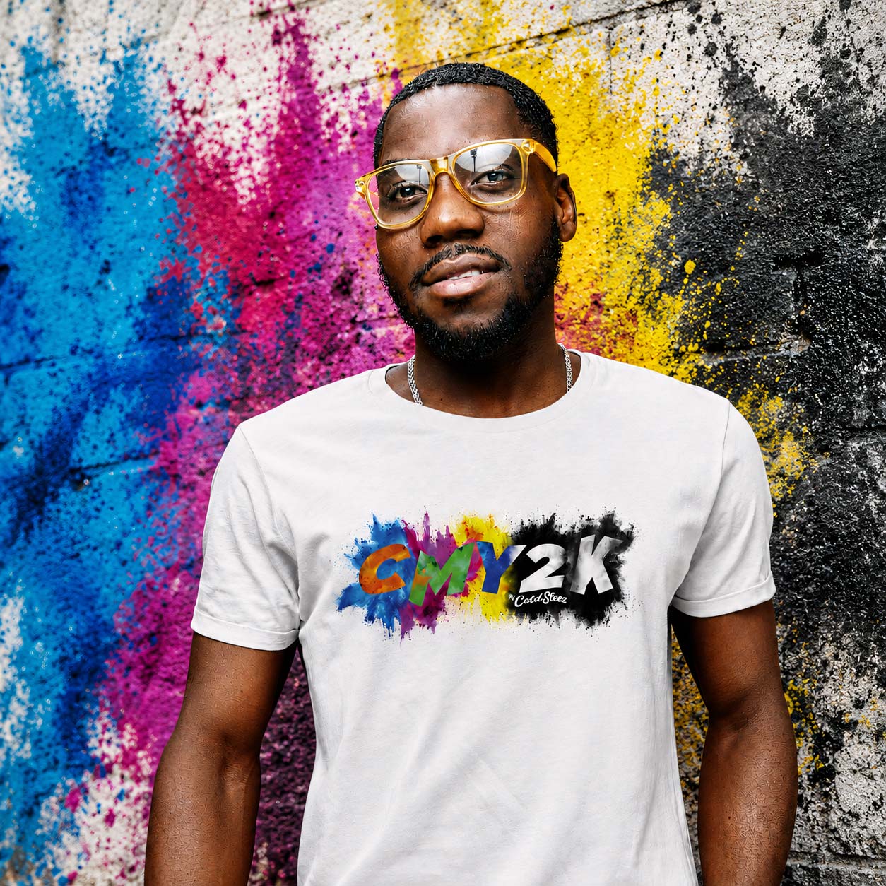 ColdSteez - CMY2K (CMY2K001T) - "Powder Bomb" T-Shirt