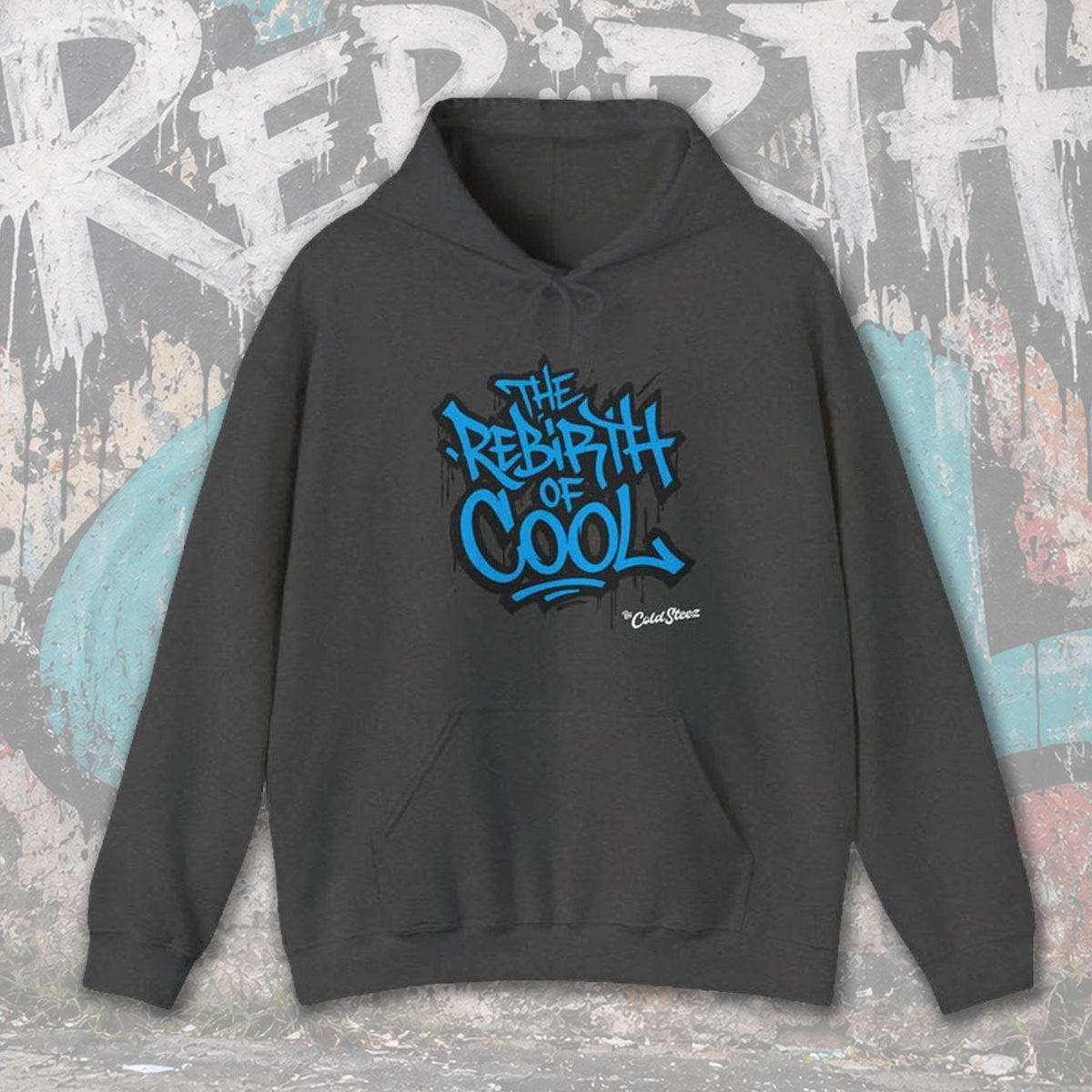 ColdSteez ColdSteez (CS002H) - "The Rebirth of Cool" Tag Hoodie. Hoodie 