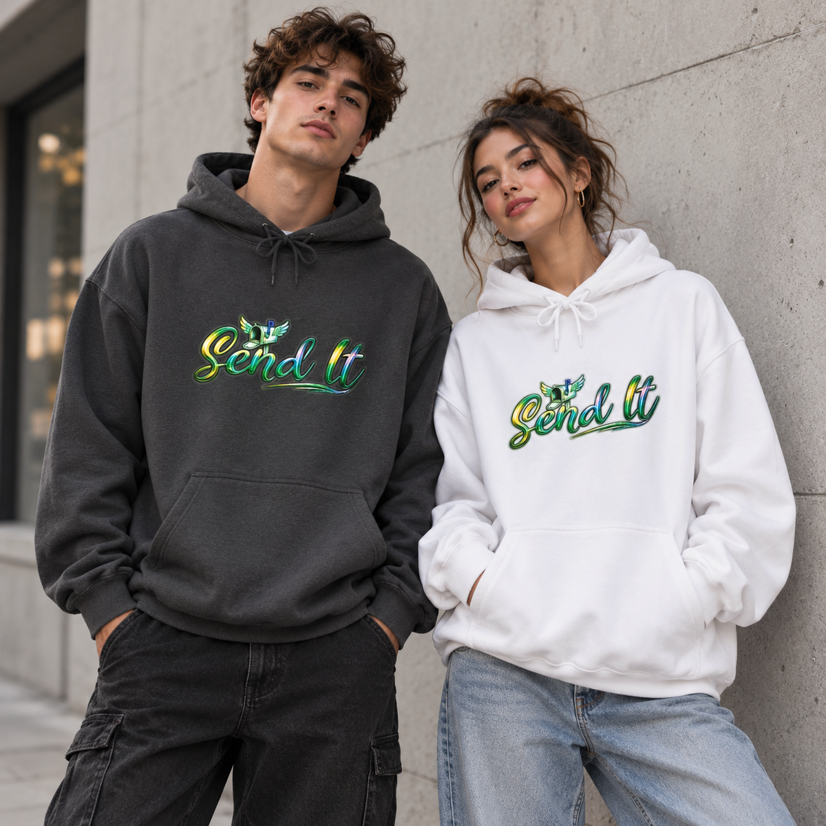 ColdSteez ColdSteez (CS005H) - “SEND IT” Hoodie. Hoodie 